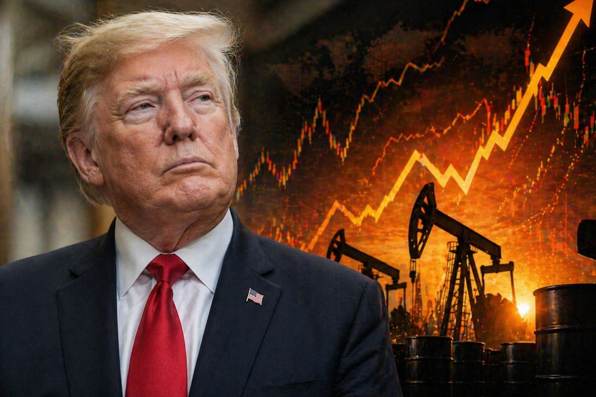 Trump\'ın abluka resti piyasaları yaktı! Petrol fiyatları kritik eşiği aştı