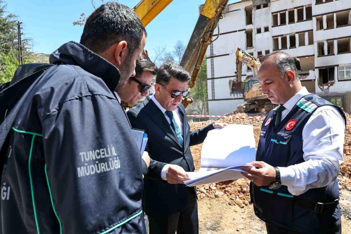 Tunceli\'de dev kentsel dönüşüm projesi resmen başladı