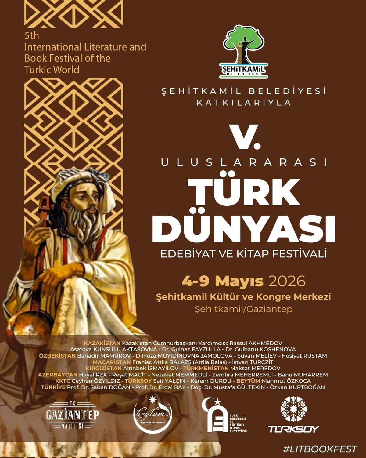 Türk dünyası Şehitkamil\'de buluşuyor