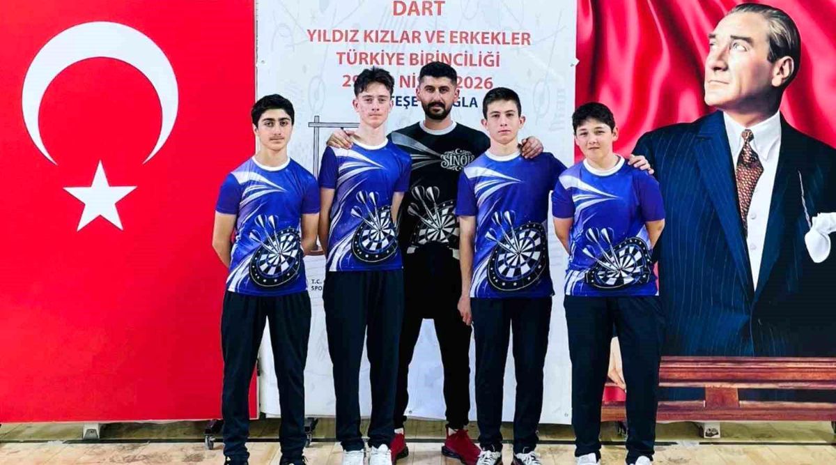 Ayaz Ortaokulu Dart Takımı, Türkiye 5\'incisi