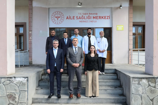 Vali Bozkurt sağlık merkezlerini yerinde inceledi