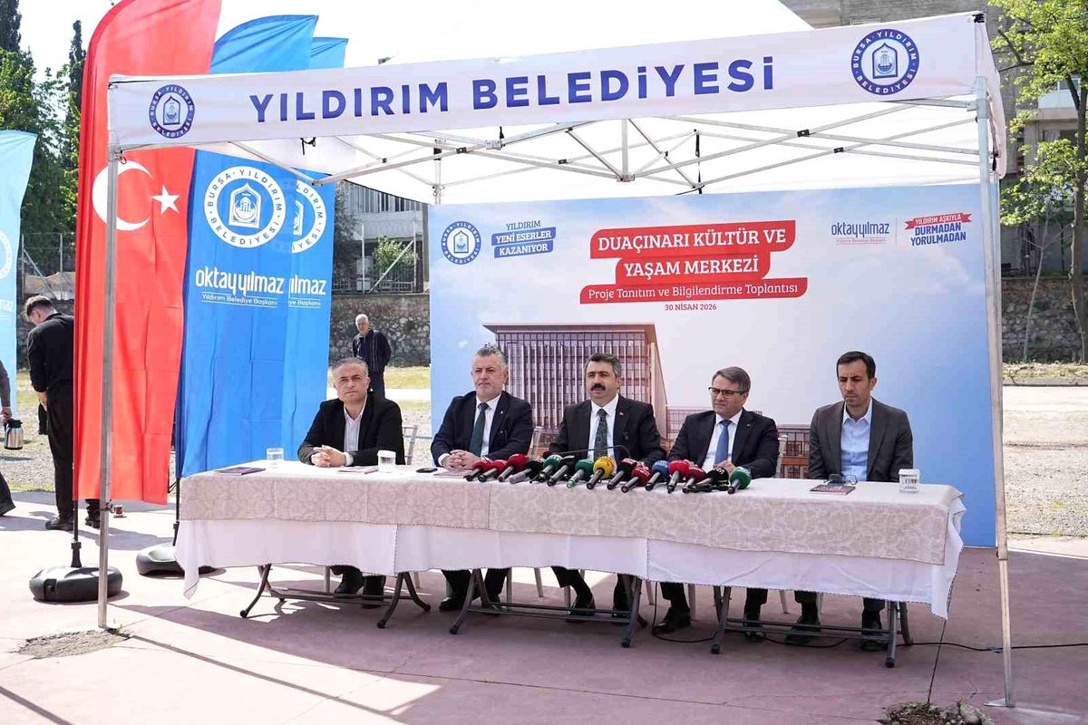 Yıldırım\'da 8.3 dönümlük arazide dev kültür merkezi yükselecek