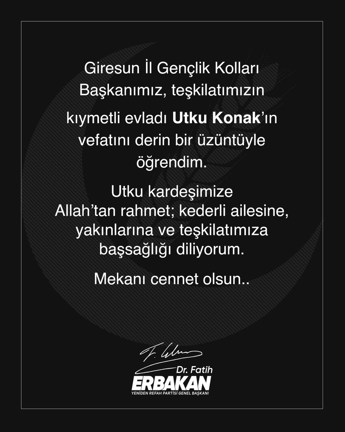 Giresun\'da Bıçakla Saldırı: Genç Politika İnsanı Hayatını Kaybetti