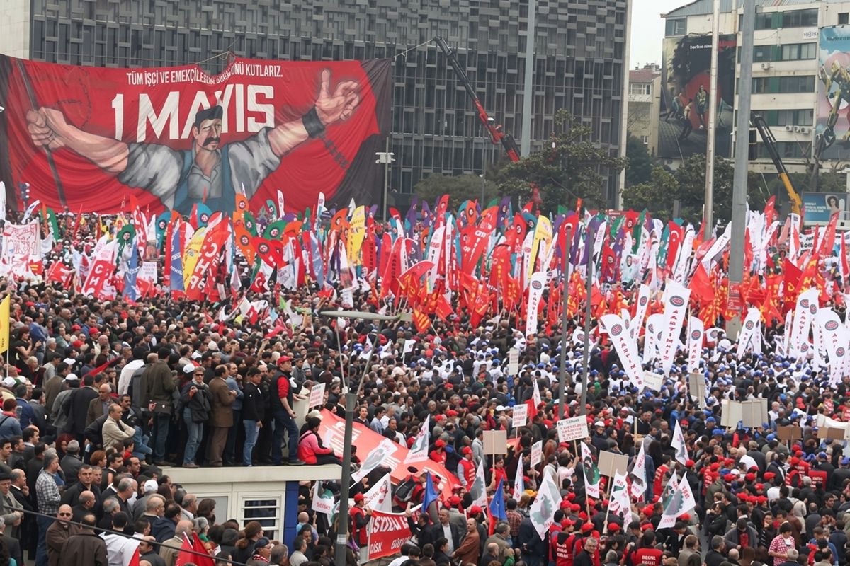 1 Mayıs\'ta Taksim Meydanı neden vazgeçilmez? İşte siyasi ve tarihi açıdan önemi