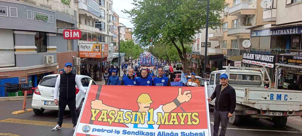 Aliağa\'da 1 Mayıs Coşkusu