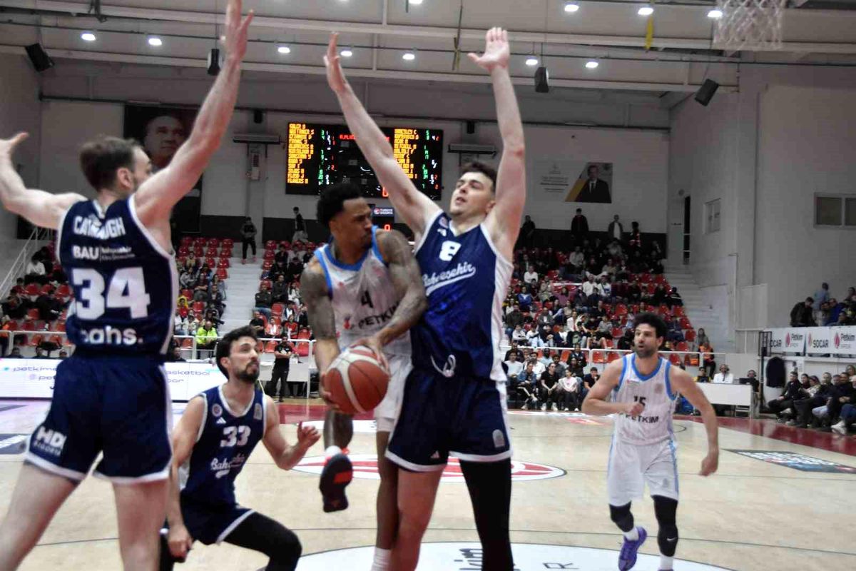 Basketbol Süper Ligi: Aliağa Petkimspor: 76 Bahçeşehir Koleji: 95