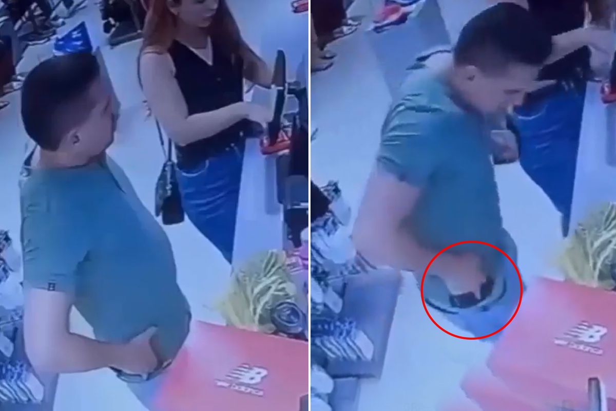 Belindeki tabancayı düzeltirken hem kendini hem kasiyeri vurdu
