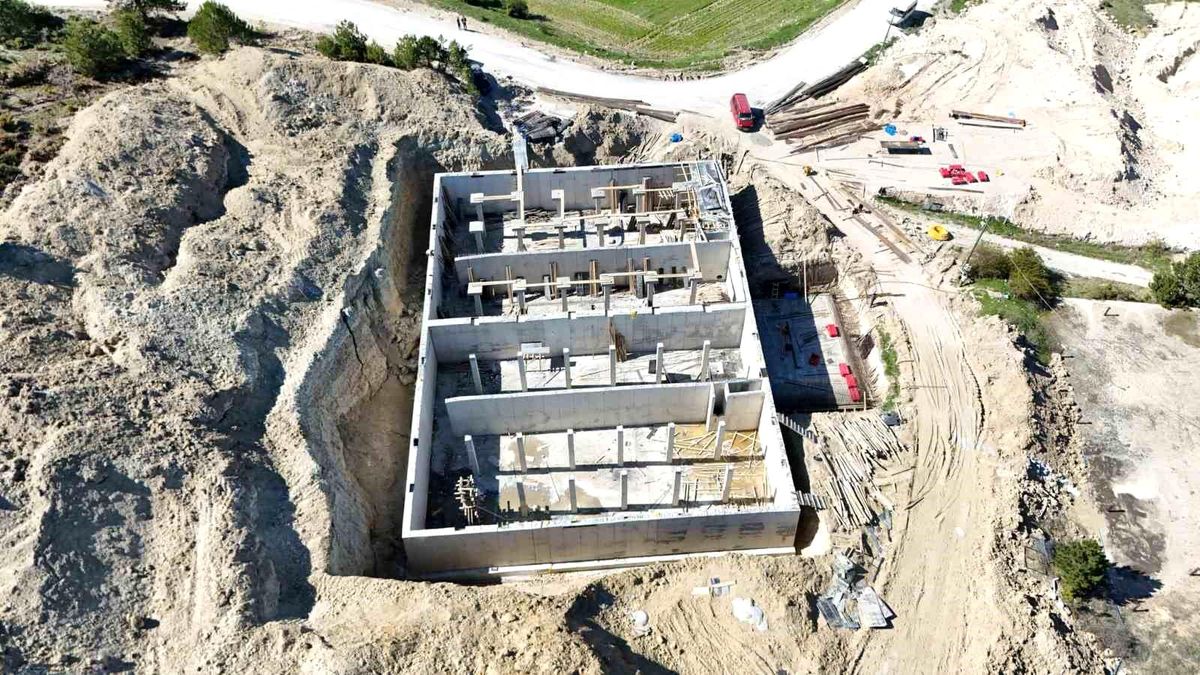 Bilecik\'te beş bin tonluk içme suyu deposunda sona geliniyor