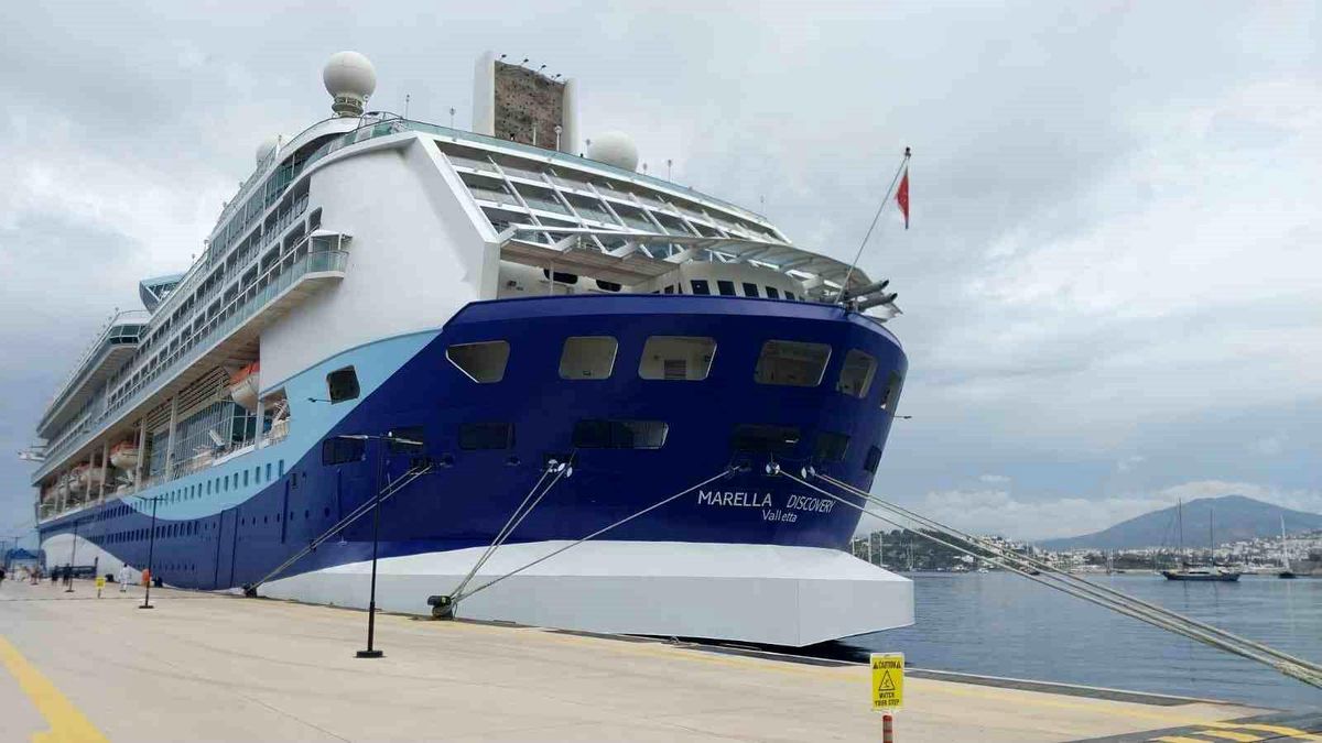 Marella Discovery Bodrum\'a Geldi
