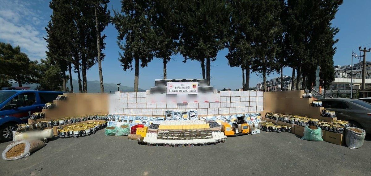 Gemlik\'te Kaçak Tütün Operasyonu