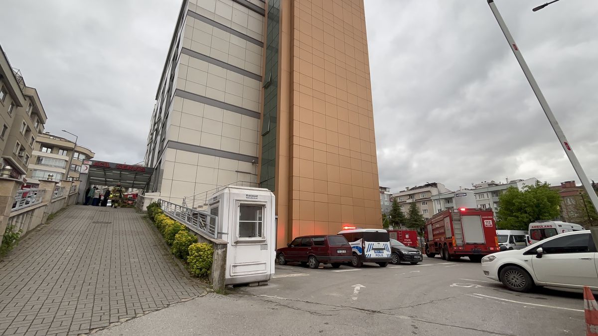 Bursa Hastanesinde Yangın Paniği
