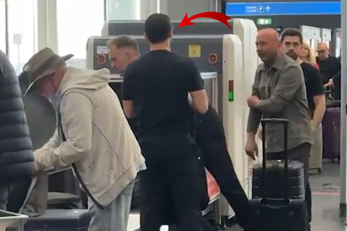 Fener taraftarını kahreden g&ouml;r&uuml;nt&uuml;! Ağlaya ağlaya gitti