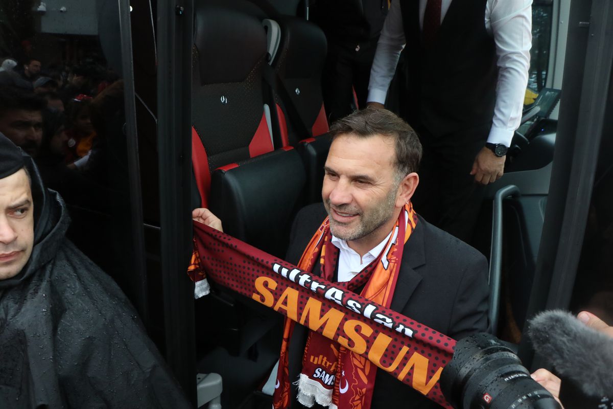 Galatasaray Samsun\'a Geldi