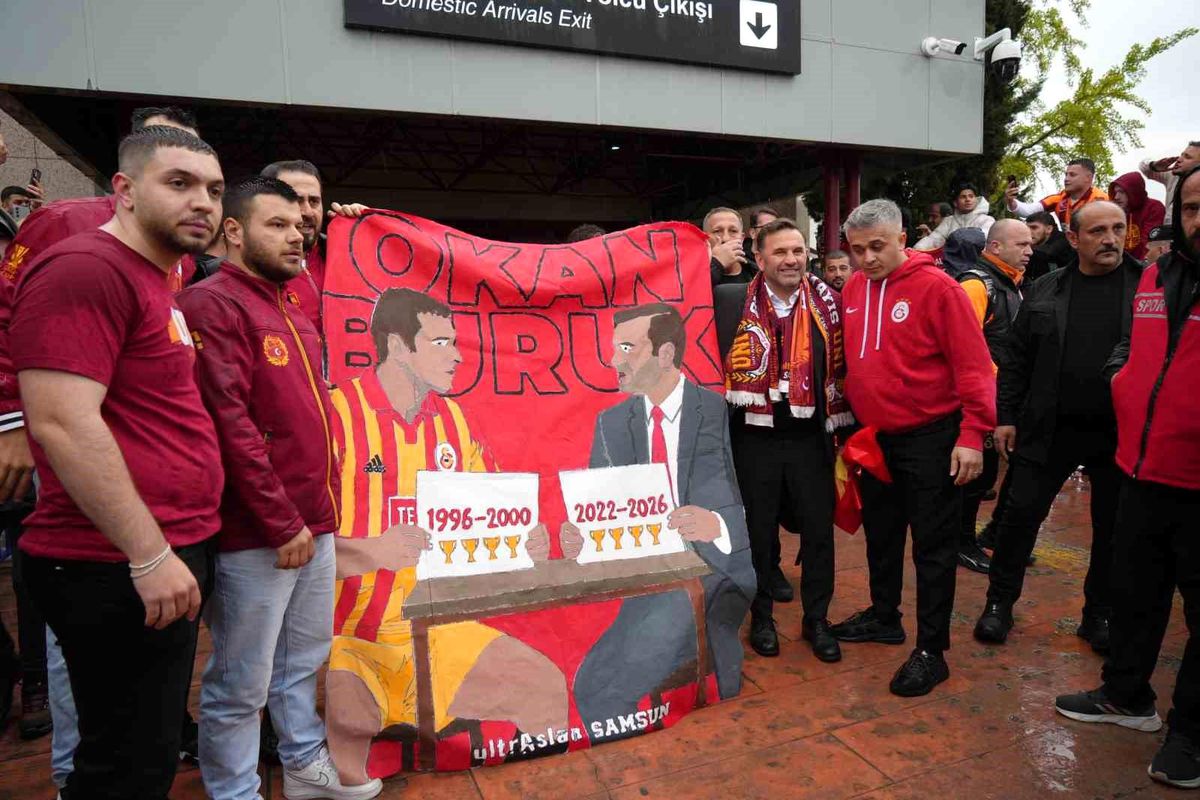 Galatasaray Samsun\'a Geldi