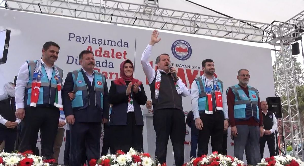 Çorum\'da 1 Mayıs Kutlaması