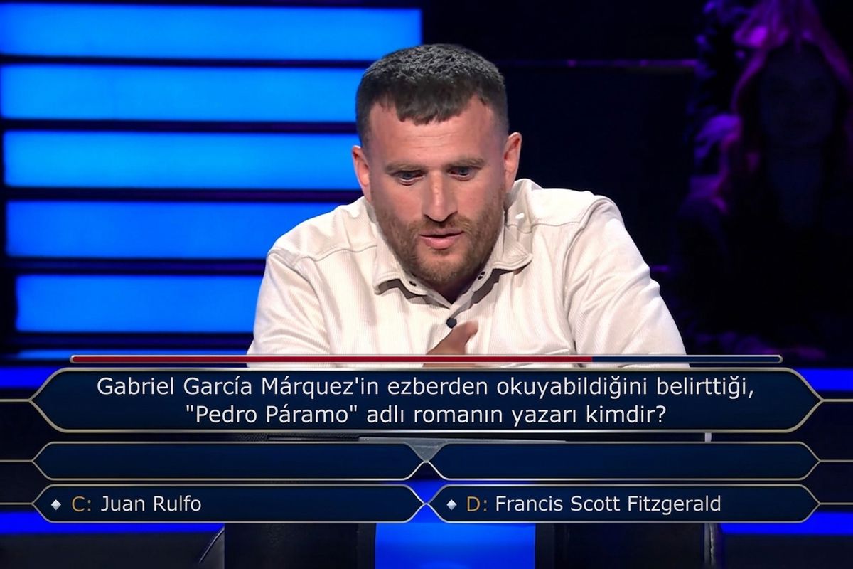 Milyoner\'de renkli anlar: 50 bin TL\'lik soruya "o piti piti" yaparak yanıt verdi