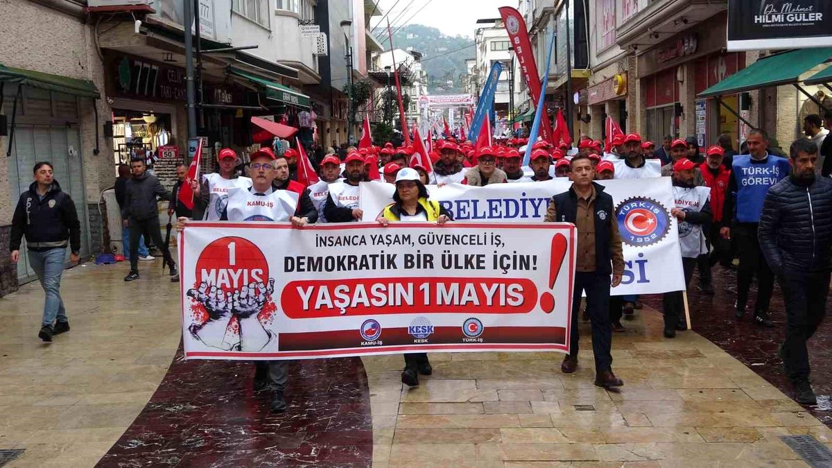 Ordu\'da 1 Mayıs Etkinlikleri
