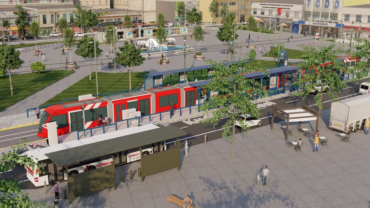 Sakarya\'da Tramvay Hattı Dönemi Başlıyor