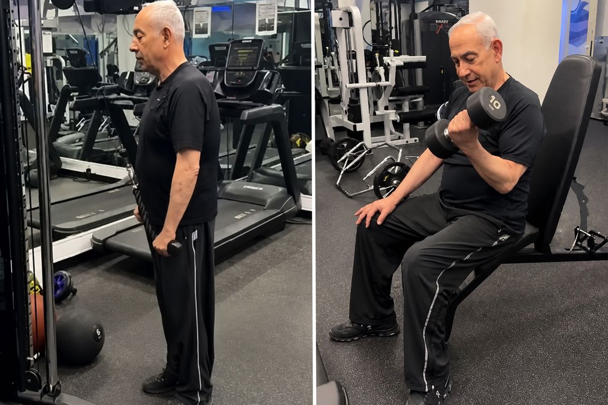 Spor rutinini paylaşan Netanyahu, orduya katılacak gençlere tavsiyelerde bulundu