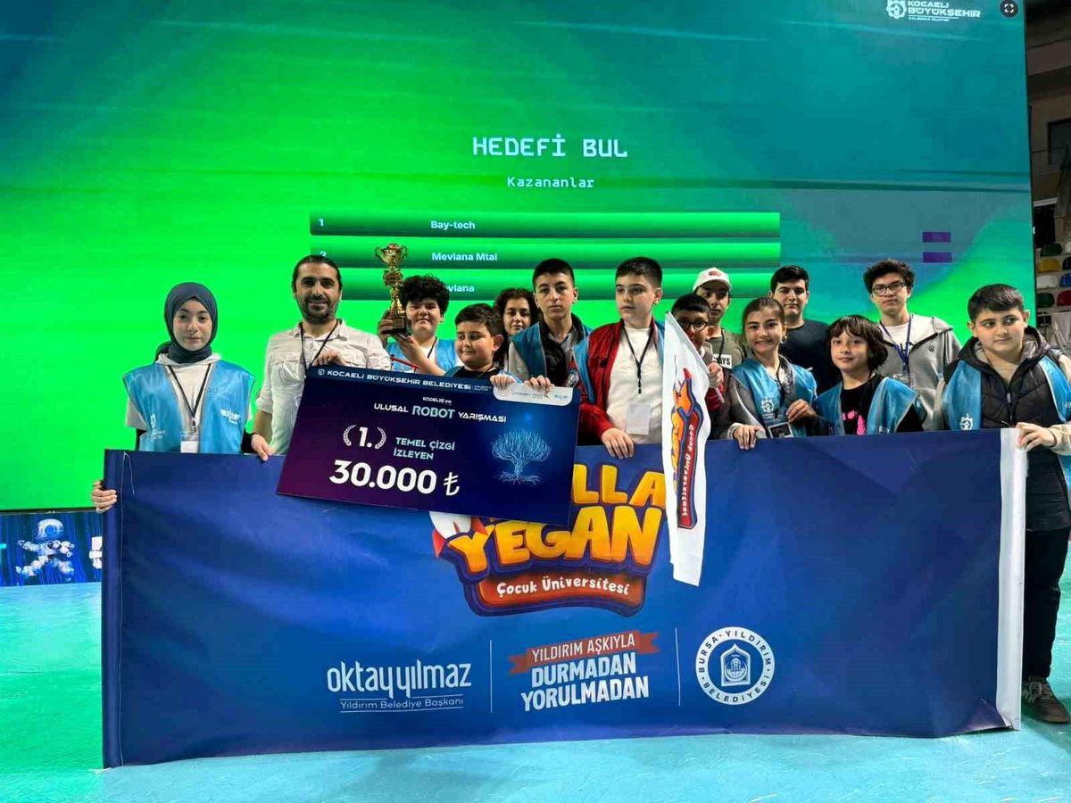 Yıldırımlı minik bilim insanları Türkiye şampiyonu