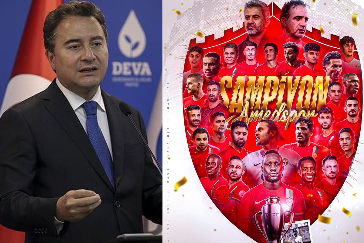 Ali Babacan\'dan Amedspor\'a tebrik