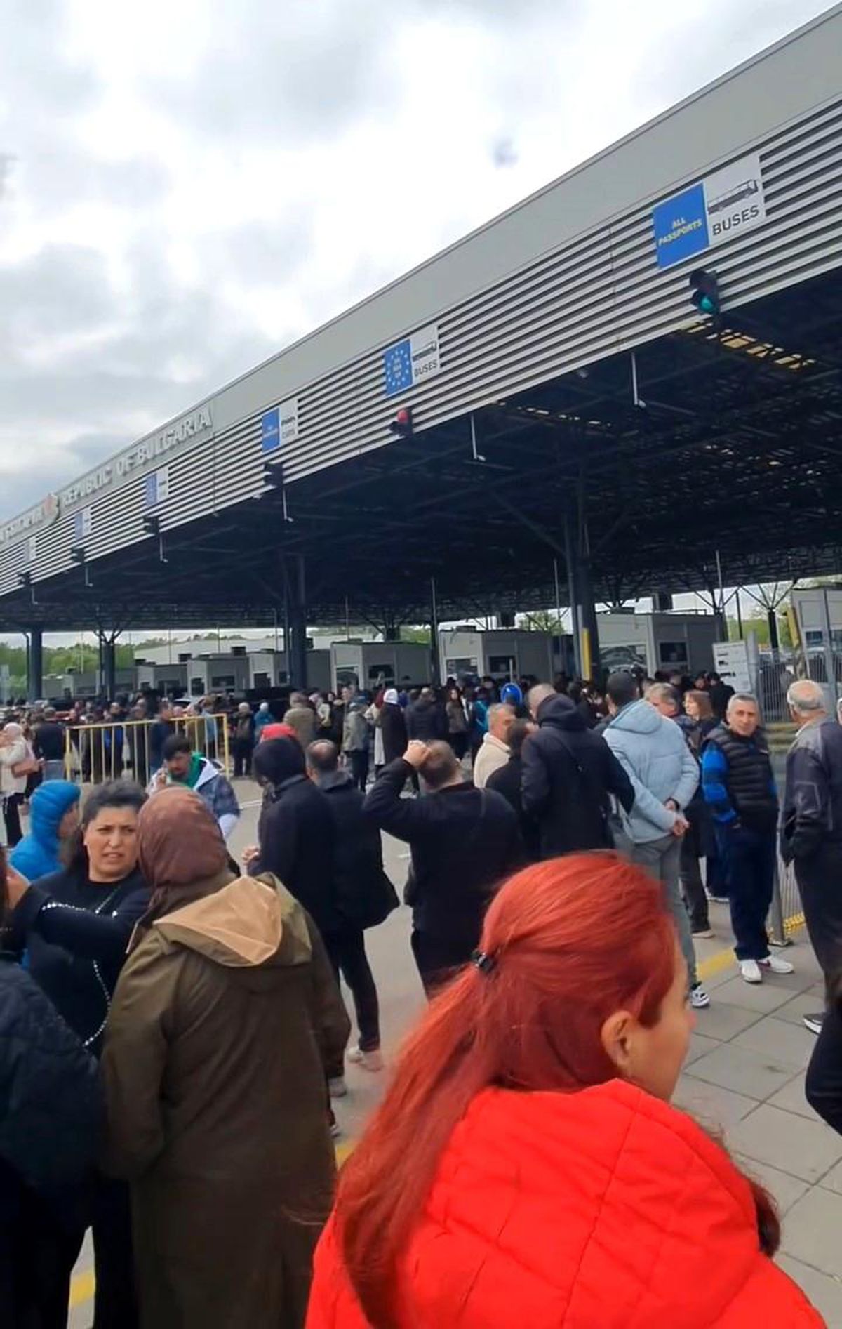 Kapıkule\'de Sınır Geçişinde Yoğun Bekleme