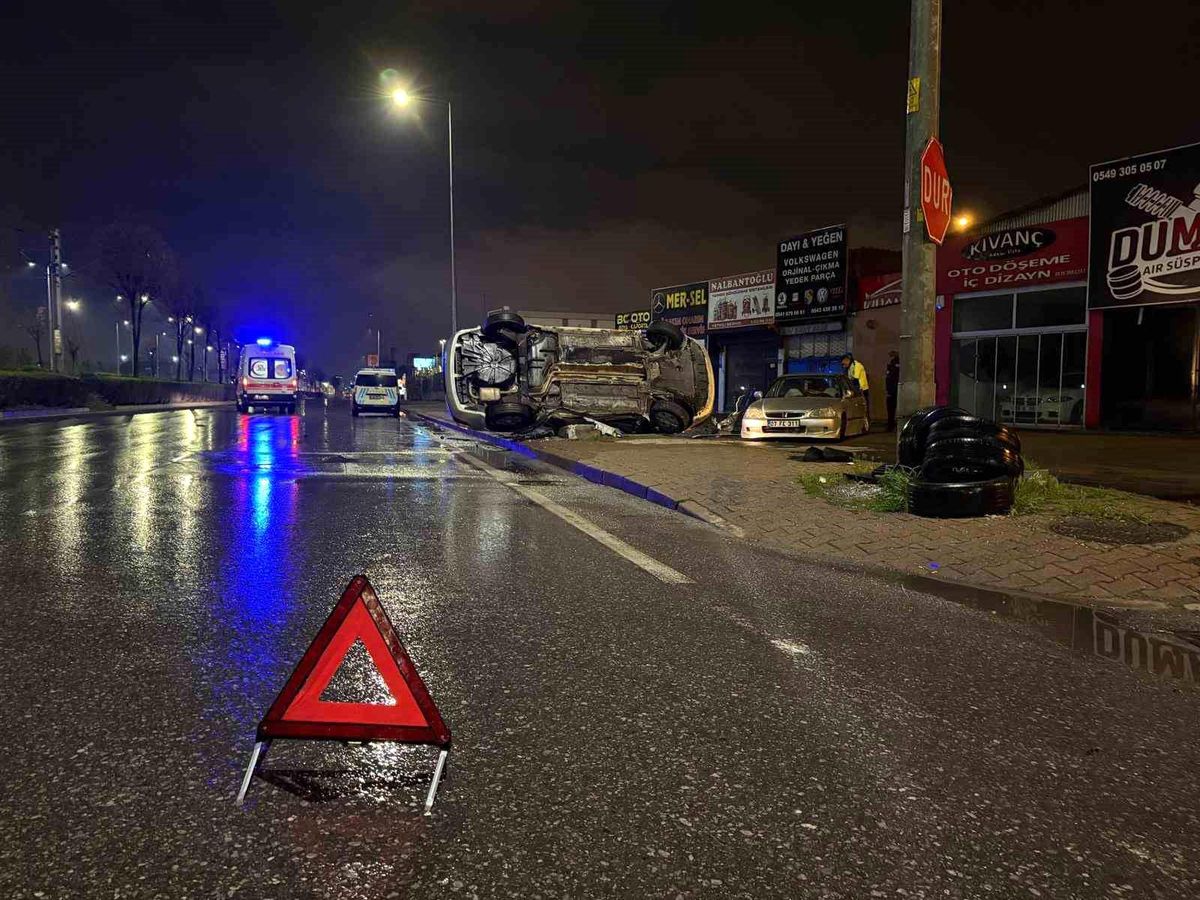 Kayseri\'de Trafik Kazası: 2 Yaralı