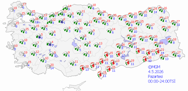Meteoroloji uyardı! Yağışlar 4 gün daha sürecek
