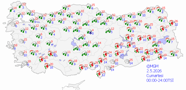 Meteoroloji uyardı! Yağışlar 4 gün daha sürecek