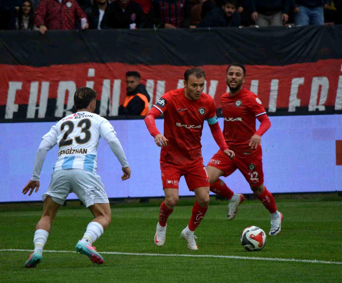 Çorum FK ve Erzurumspor 1-1 Berabere