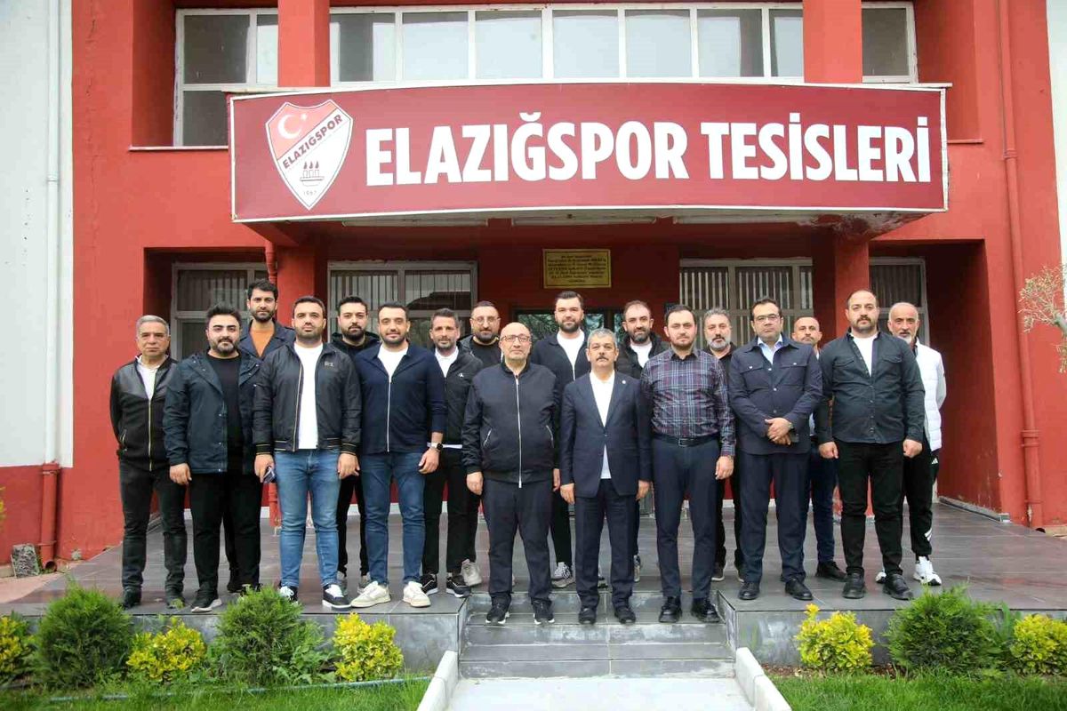 AK Parti\'den Elazığspor\'a Moral Ziyareti