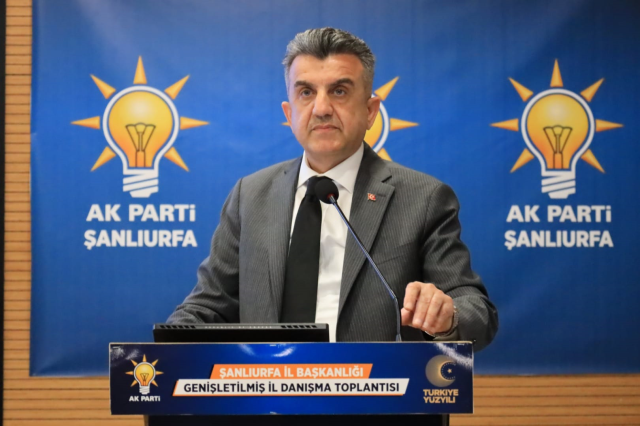 AK Parti Şanlıurfa İl Danışma Meclisi yoğun katılımla toplandı
