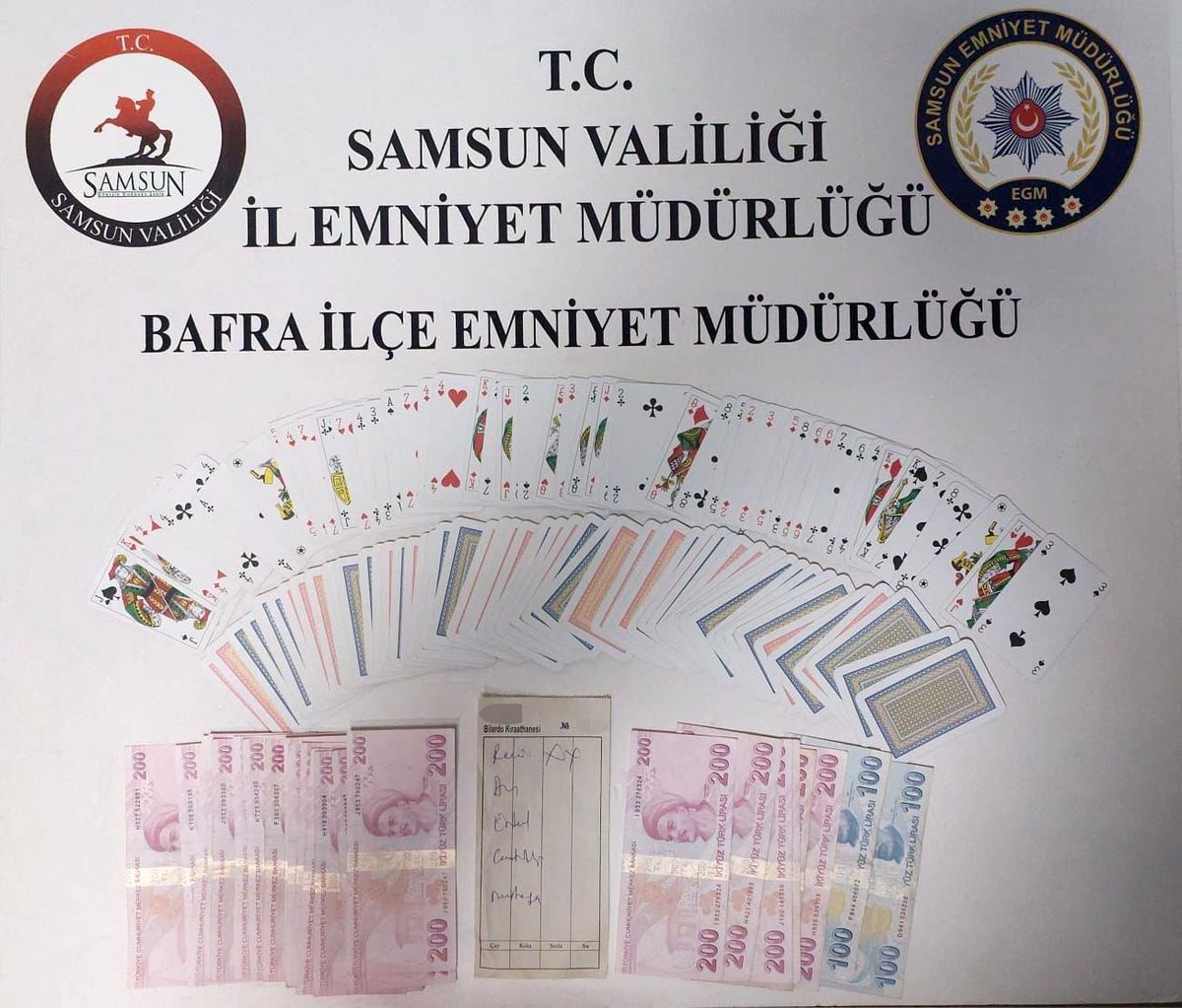 Bafra\'da Kumar Denetimi: 5 Kişiye Ceza