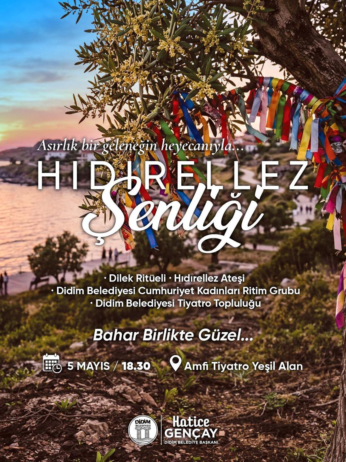 Didim Belediyesi\'nden Hıdırellez Şenliği