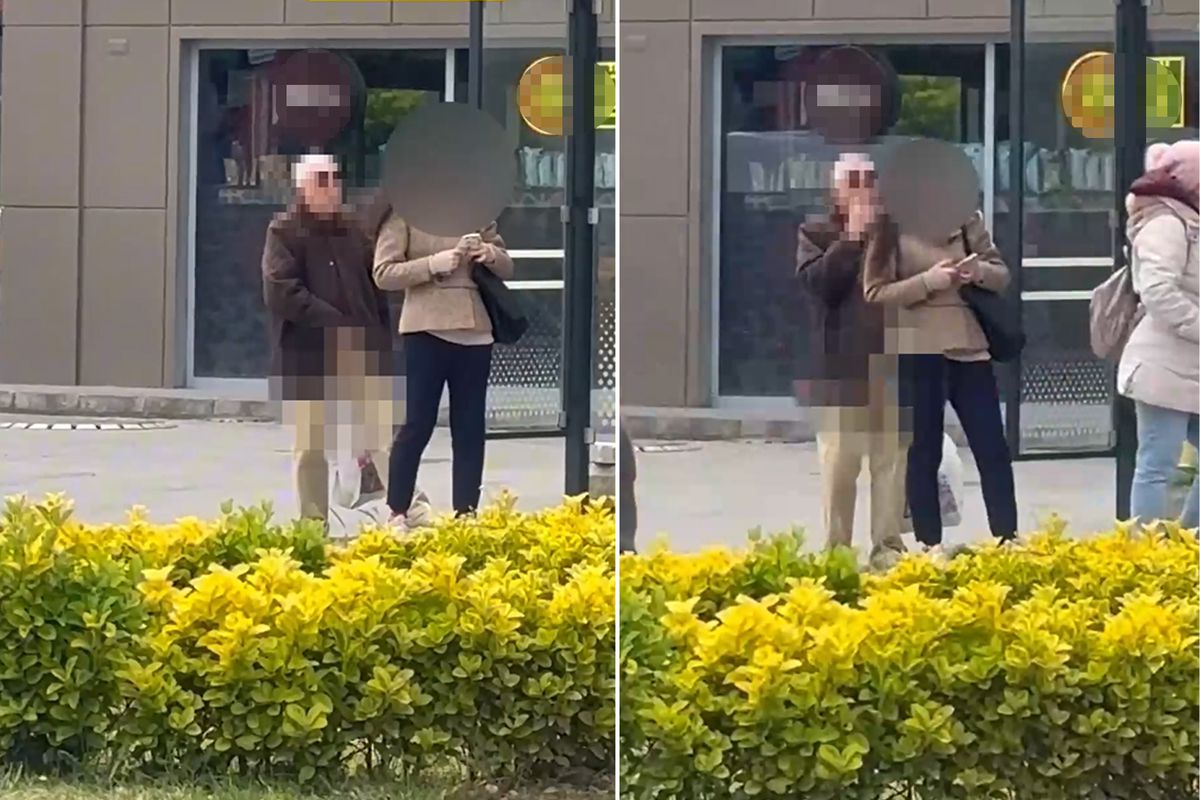 İstanbul\'da infial yaratan görüntü! 86 yaşındaki sapık gözaltına alındı