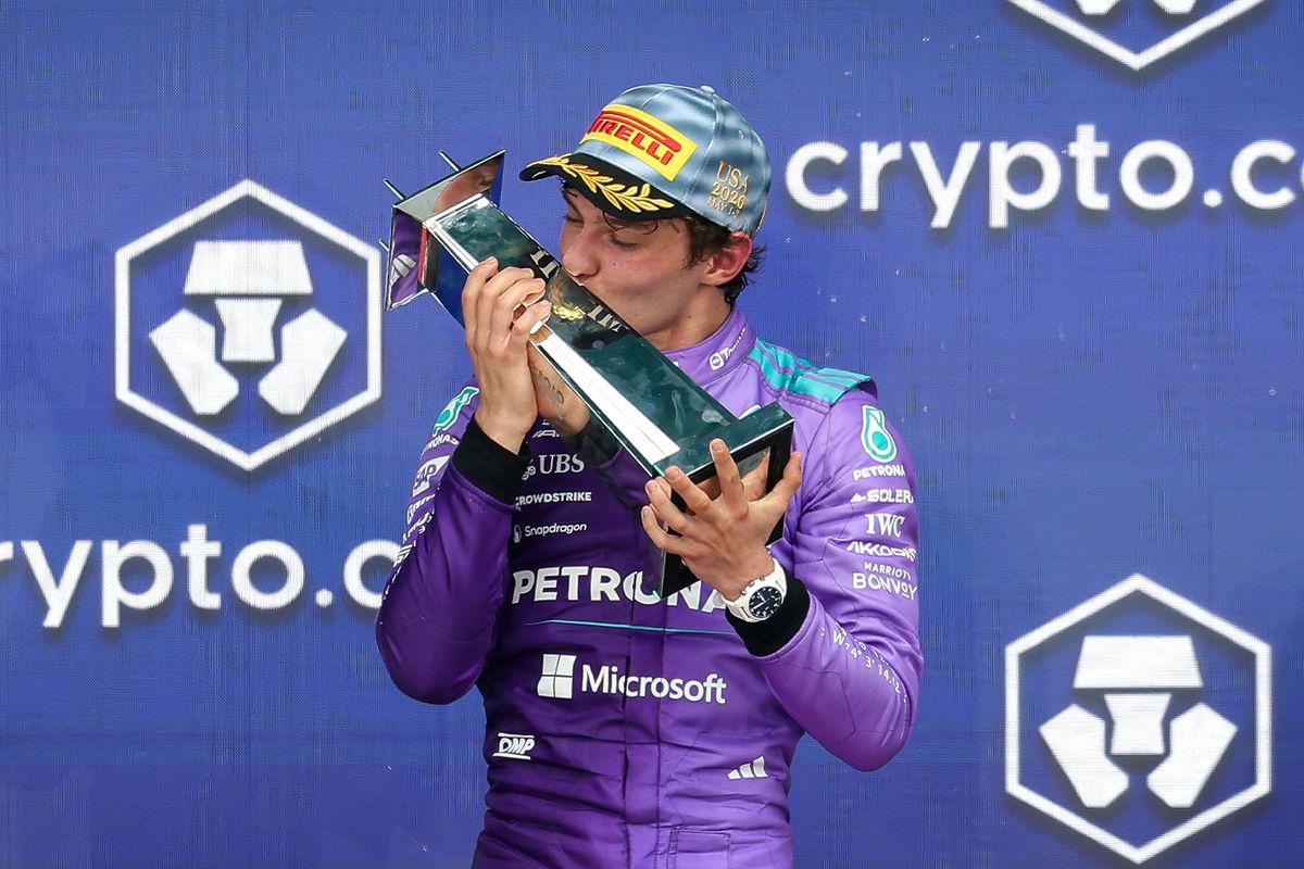 Miami Grand Prix\'sinde kazanan Kimi Antonelli