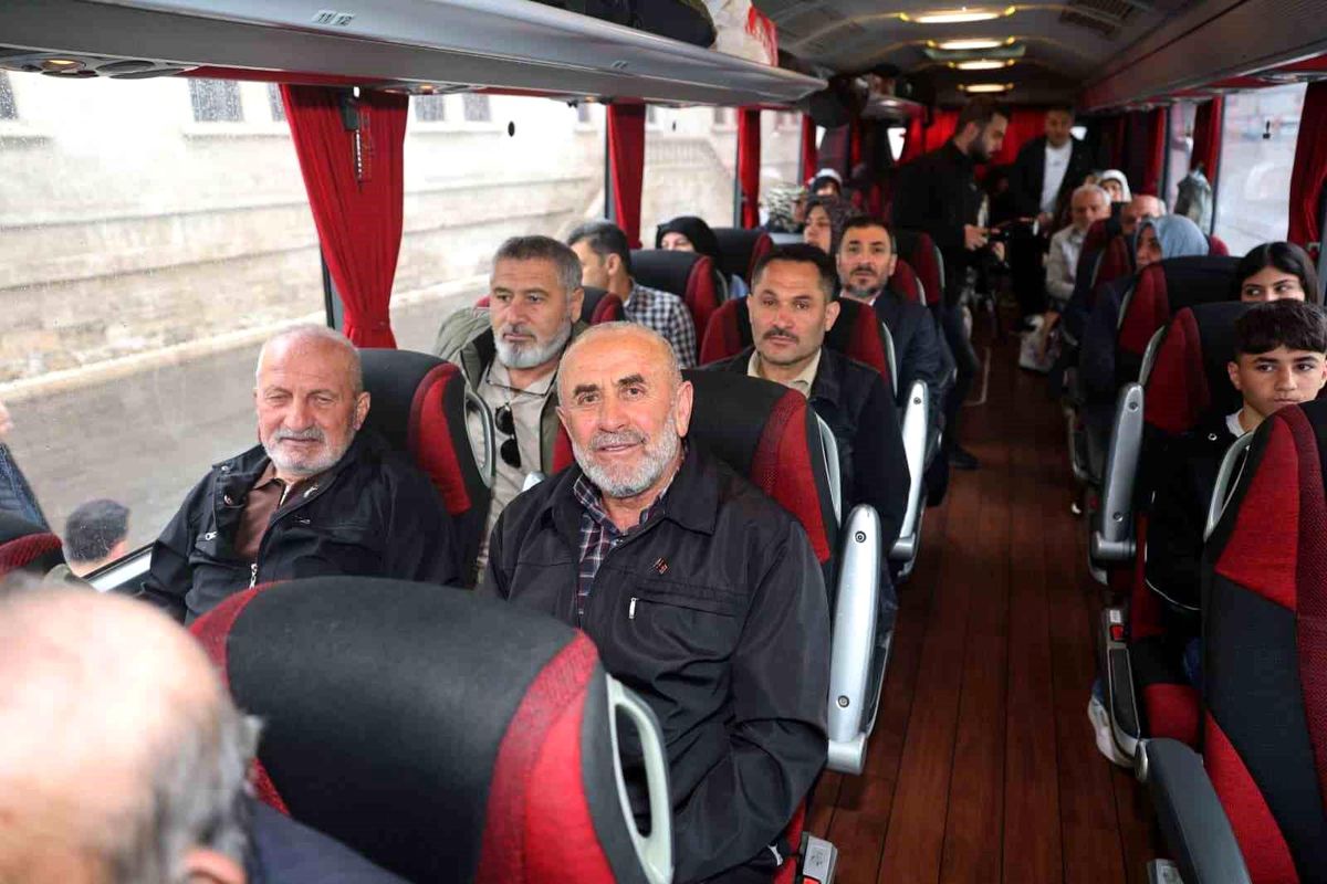 Sivas\'ta 200 şehit yakını tatile uğurlandı