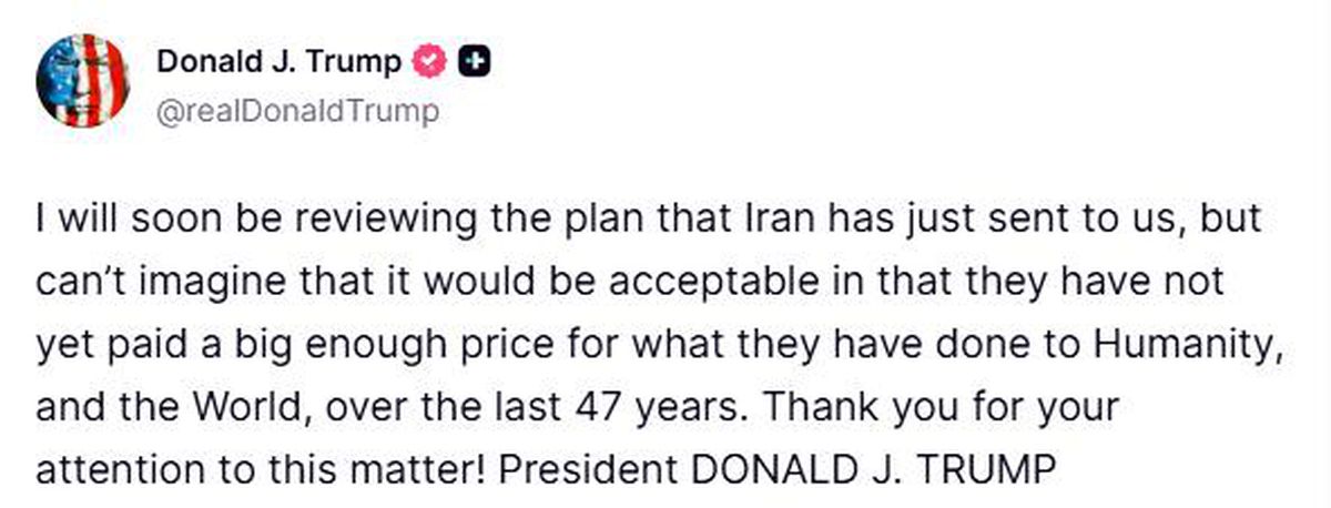 Trump, İran\'ın Teklifine Şüpheyle Yaklaştı