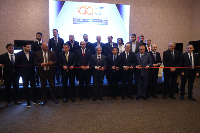 Tunus Türk Ticaret Odası’nın yeni ofisi törenle açıldı
