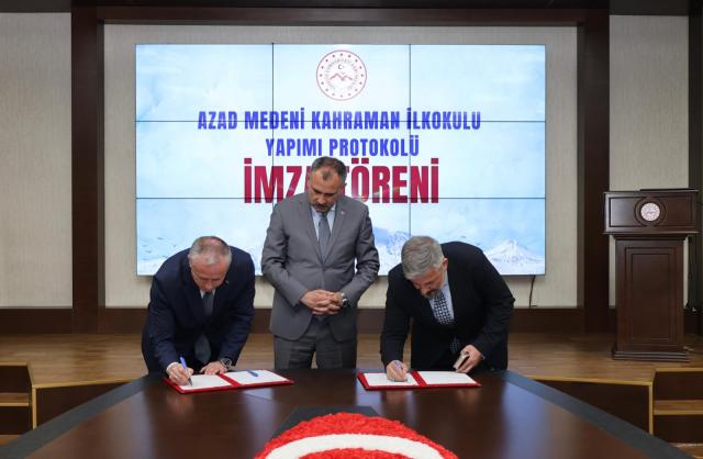 Ağrı’da hayırsever desteğiyle yeni ilkokul yapılacak