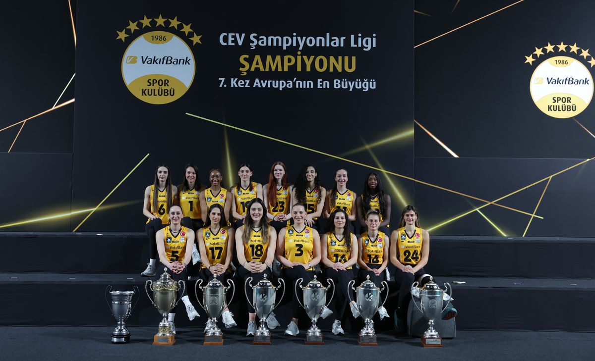 CEV Şampiyonlar Ligi şampiyonu VakıfBank için medya günü düzenlendi / Haber eklendi