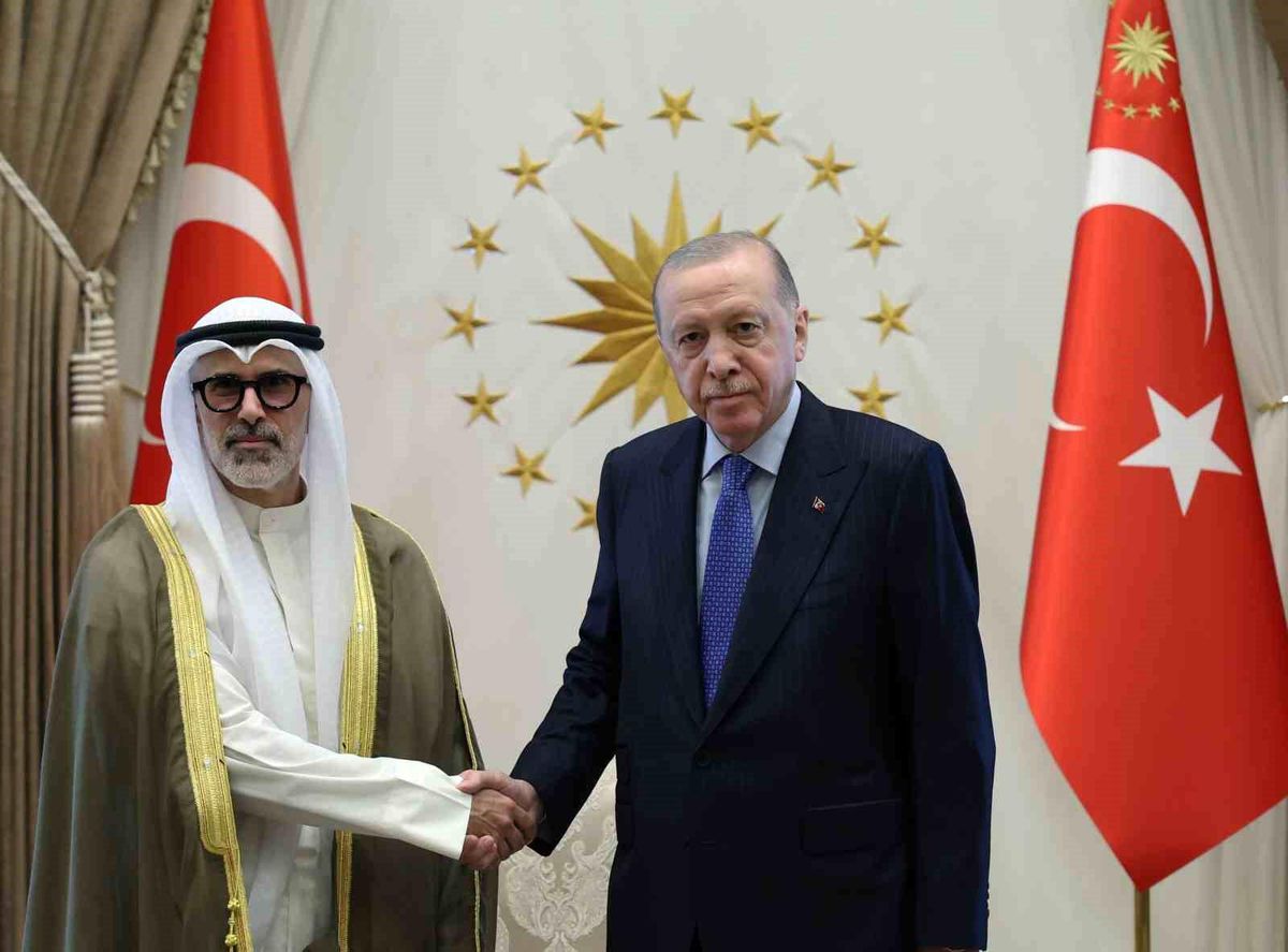 Cumhurbaşkanı Erdoğan, Kuveyt Dışişleri Bakanı Sabah\'ı kabul etti