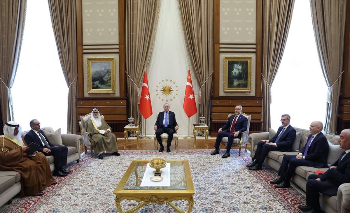 Cumhurbaşkanı Erdoğan, Kuveyt Dışişleri Bakanı Al-Sabah\'ı kabul etti