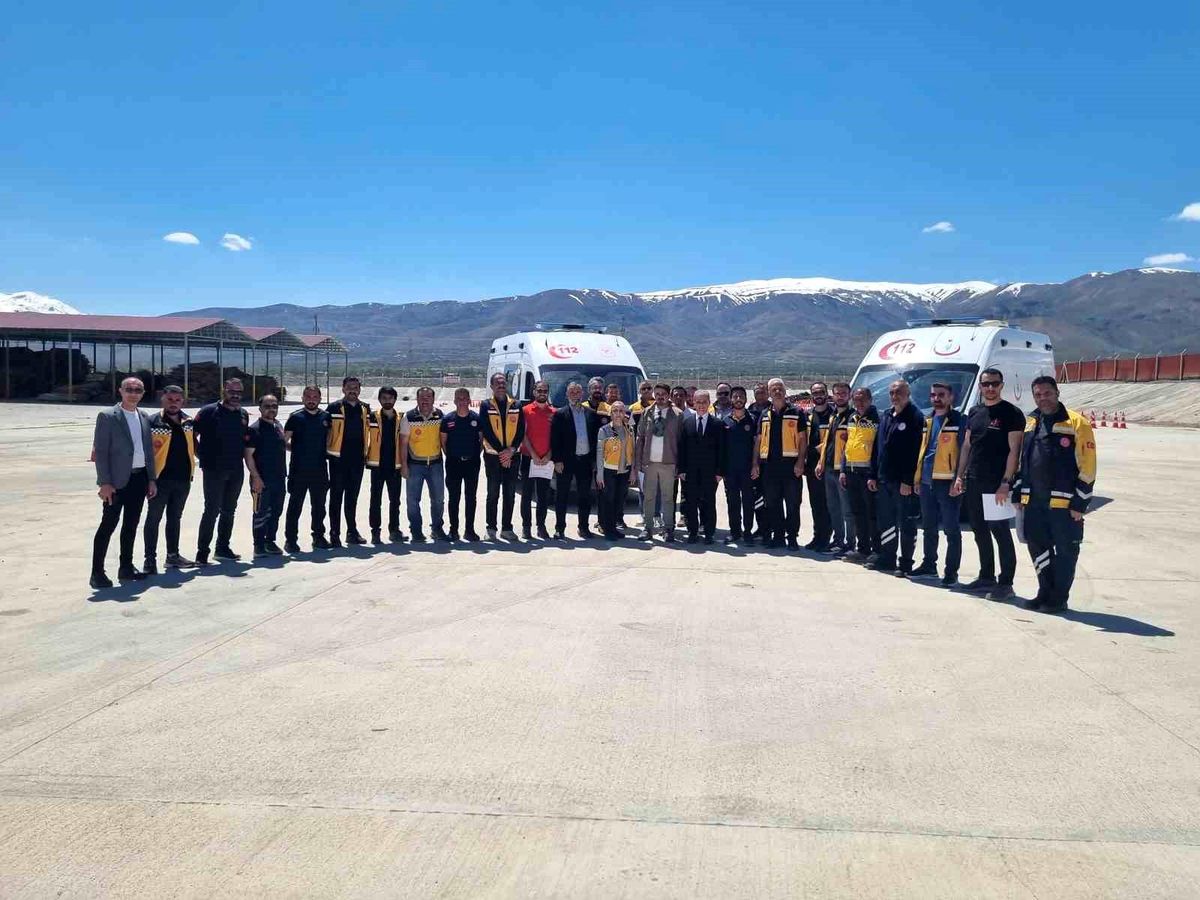 Ambulans Sürüş Güvenliği Eğitimi Tamamlandı