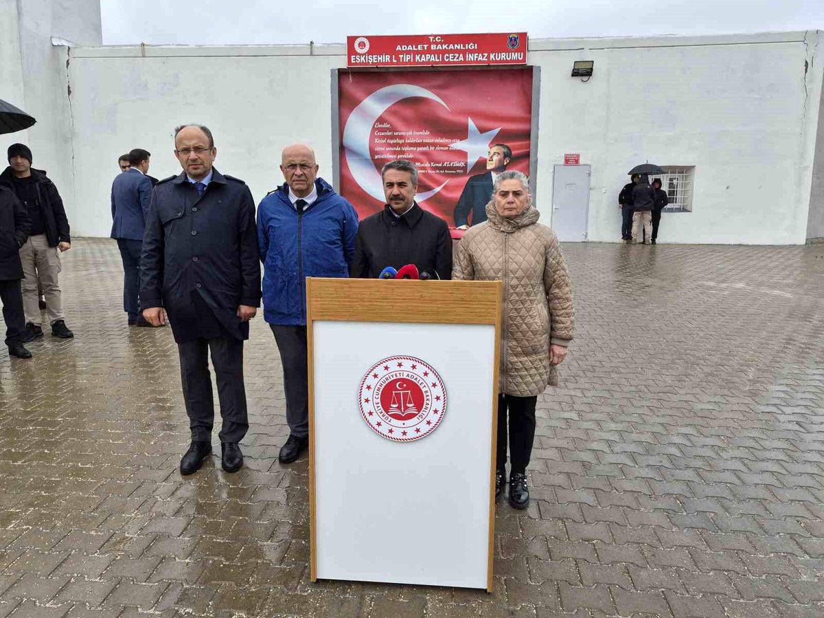 TBMM Komisyonu Eskişehir Cezaevinde İnceleme Yaptı