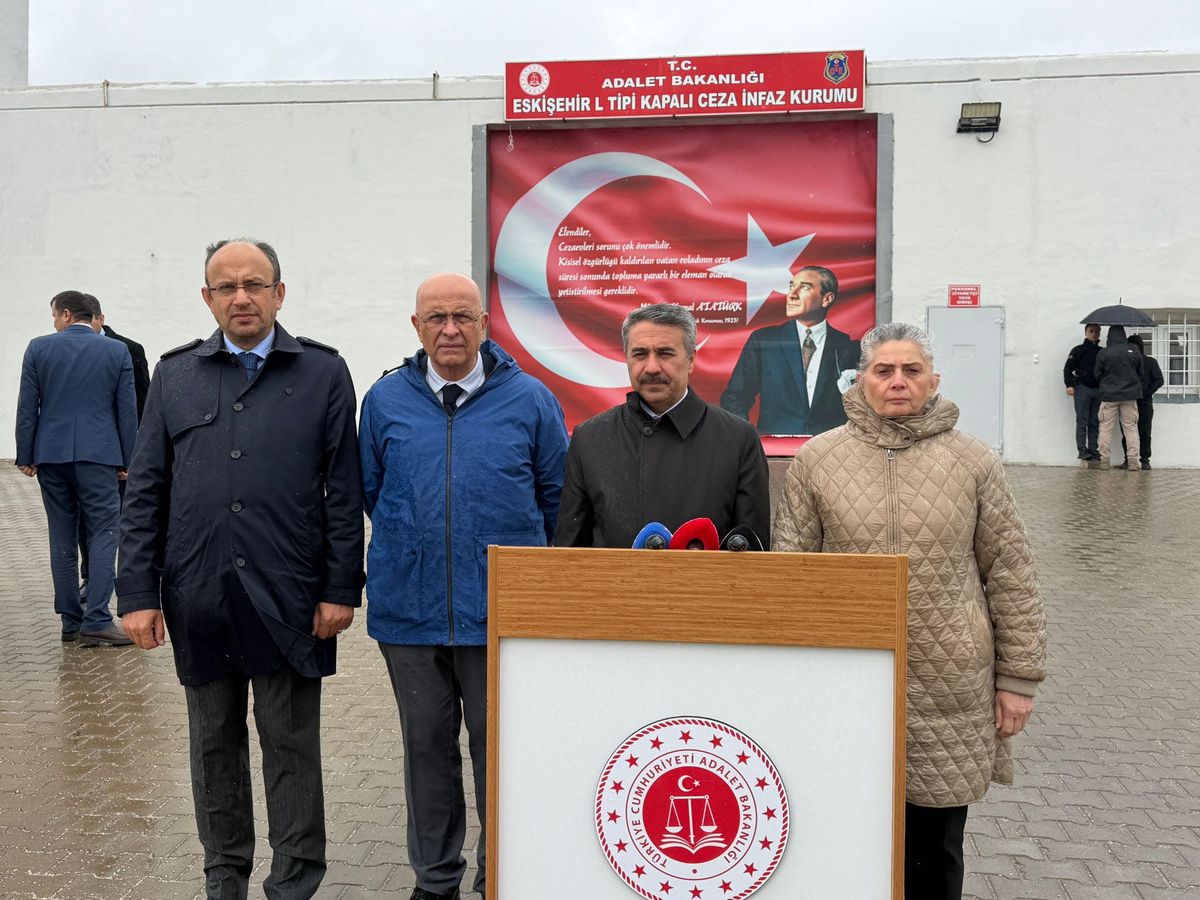 TBMM Komisyonu Eskişehir Cezaevinde İnceleme Yaptı