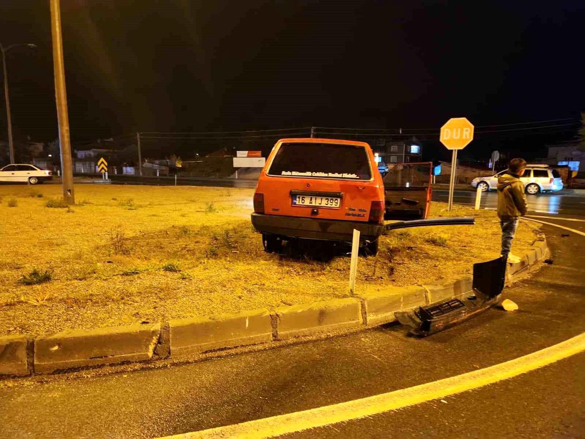 Isparta\'da Kavşakta Kaza: Alkollü Sürücü