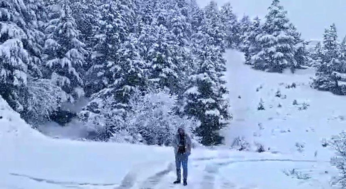 Isparta\'da Mayıs\'ta Kar Yağışı