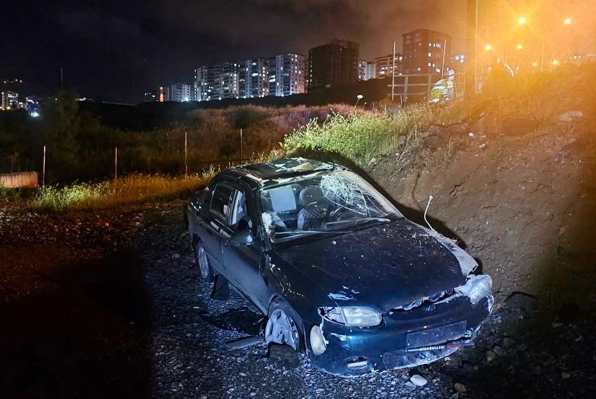 Kahramanmaraş’ta otomobil takla attı: 2 yaralı