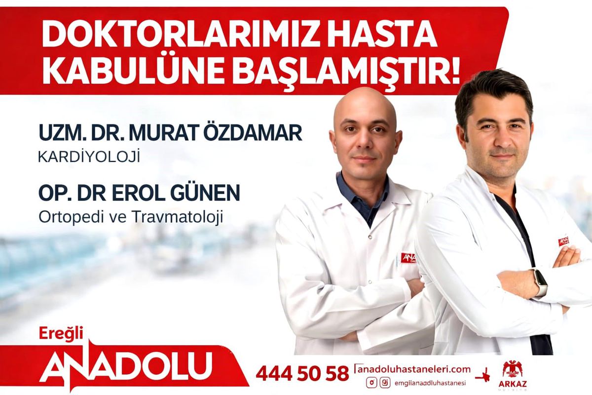 Ereğli\'de Yeni Uzmanlar, Modern Sağlık Hizmeti